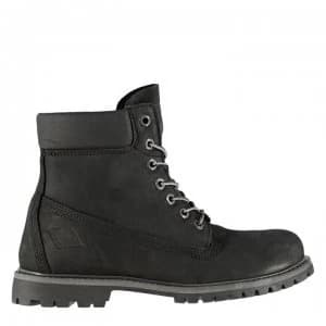 Lee Cooper Cooper 6" Junior Boys Rugged Boots - Black