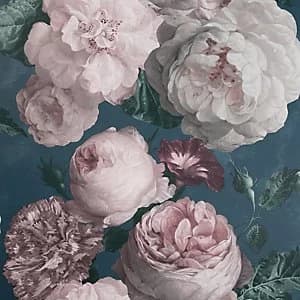 Arthouse Highgrove Floral Teal Wallpaper