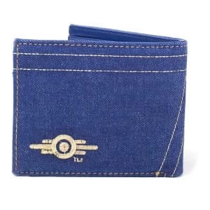 Fallout - Vault 76 Vintage Denim Mens One Size Wallet - Blue