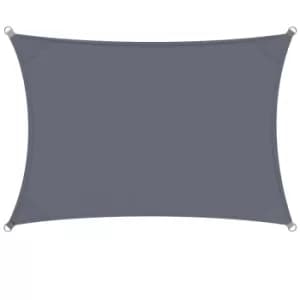 Sun Sail Oxford Rectangle Anthracite 2x4m