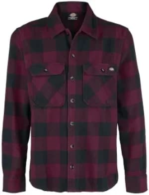 Dickies New Sacramento Shirt Longsleeve dark red