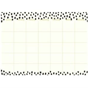 Fine Decor Fine Decor Luxe Dry-Erase Monthly Calendar Wall Decal