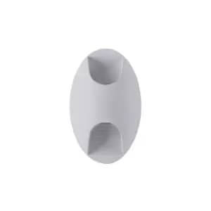 Times Square Integrated LED Wall Lamp White, IP54