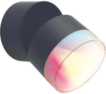 LUTEC Dropsi Smart Outdoor Wall Spot Light - Grey