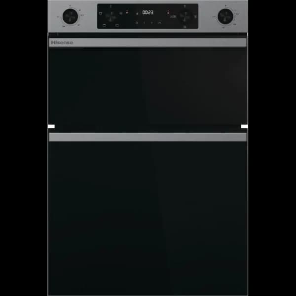 Hisense Hi6 BID914221AX Built In Electric Double Oven - Stainless Steel - A/A Rated