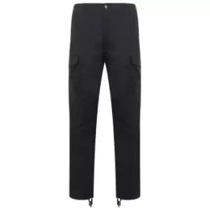 Front Row Adult Unisex Stretch Cargo Trousers (L) (Navy)