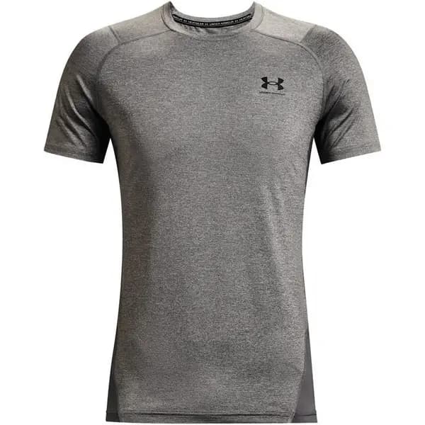 Under Armour HeatGear Armour Fitted Short Sleeve Training Top Mens Short Sleeve Performance T-Shirts S Blue 62131752350