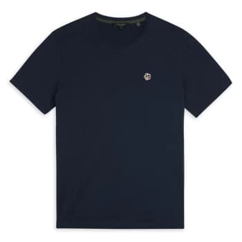 Ted Baker Oxford T Shirt - Navy