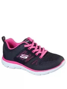 Skechers Summits New World Trainers, Black, Size 5, Women