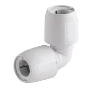 Hep2O Push-Fit Pipe Elbow (Dia)15mm
