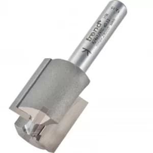 Trend Professional Two Flute Straight Router Cutter 18.2mm 21mm 1/4"