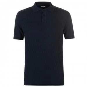 Firetrap Blackseal Knit Polo - Navy