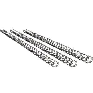GBC A4 9.5mm Binding Wire Elements 34 Loop 85 Sheet Capacity Black Pack of 100