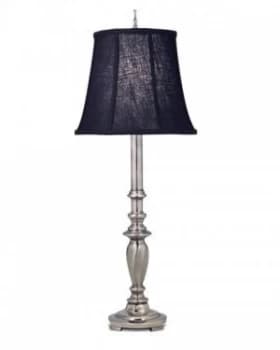 1 Light Table Lamp Antique Nickel, E27