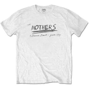 Frank Zappa - Filmore East Unisex Large T-Shirt - White