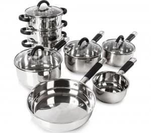 Tower Essentials T80834 Fry Pans 8 Piece Set