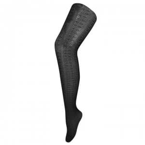 Pretty Polly Delicate Pattern Tights - BLACK