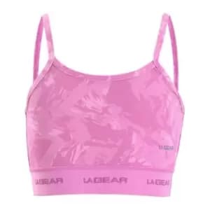 LA Gear Fit Sports Bra Junior Girls - Pink