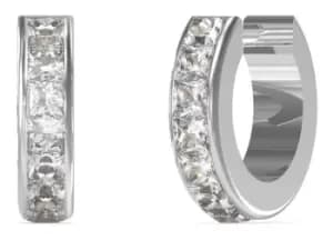 Guess UBE03134JWRHT/U Rhodium Plated 11mm Square Crystal Jewellery