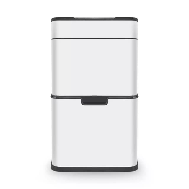 Tower 50L Ozone Recycling Sensor Bin White
