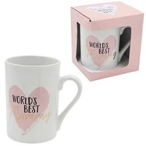 World's Best Mummy Stoneware Mug with Gold Foil