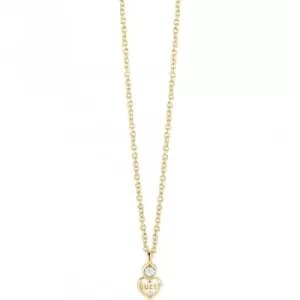 Ladies Guess Gold Plated Guessy Necklace