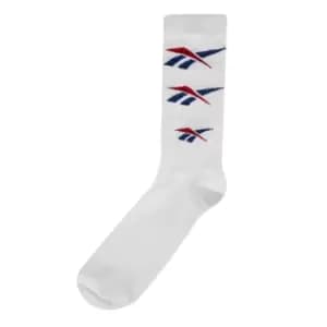 Reebok Logo Socks - White
