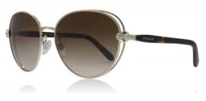Bvlgari BV6087B Sunglasses Pale Gold 278/13 57mm