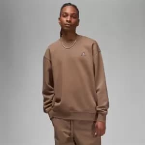 Air Jordan Essentials Mens Fleece Crew - Brown
