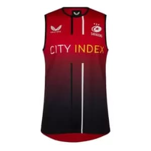 Castore Saracens Training Vest Mens - Red