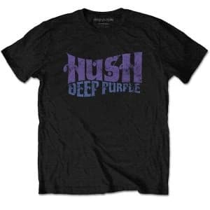 Deep Purple - Hush Unisex Large T-Shirt - Black