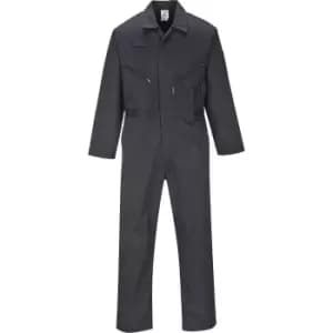 Portwest Liverpool Zip Coverall Black 3XL 31"