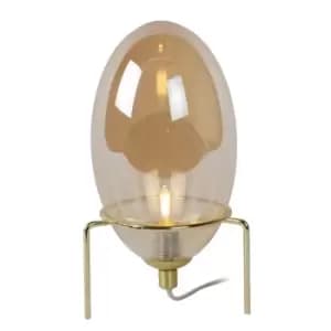 Extravaganza Bellister Modern Table Lamp - Ø13cm - 1xG9 - Amber
