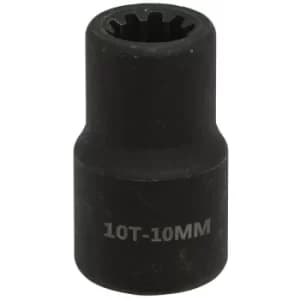 Sealey VS0983 Brake Caliper Socket 3/8"Sq Drive 10mm 10-Point