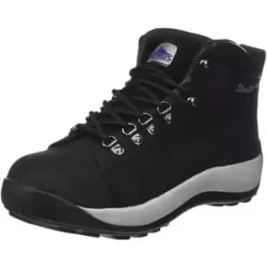 Portwest Mens Steelite SB HRO Leather Safety Boots (10 UK) (Black) - Black