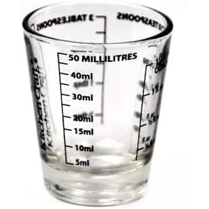 KitchenCraft 50ml Glass Mini Measures (1-Pack)