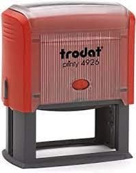 Trodat Printy 4926 Custom Stamp Self inking Text Area 72mm x 35mm