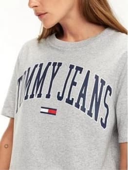 Tommy Jeans Logo T-Shirt - Grey