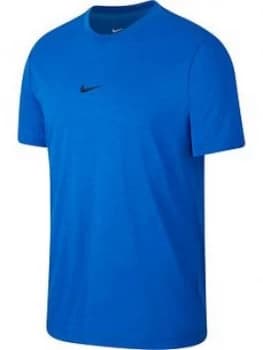 Nike Dry Just Do It T-Shirt, Blue Size M Men