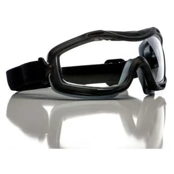 Arezzo, Safety Goggles, Polycarbonate, Clear Lens, TPE, Black Frame, Splas - Riley