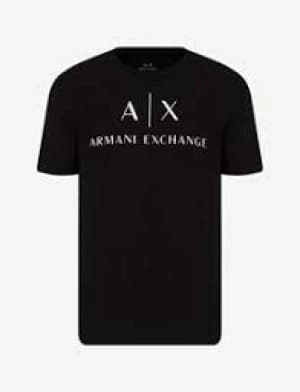 Armani Exchange AX Large Logo T-Shirt Navy Size 2XL Men