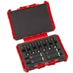 Milwaukee 10 Piece 1/2" Drive Shockwave Impact Duty Deep Socket Set