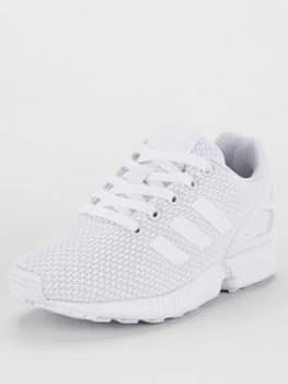 Adidas Originals Zx Flux Childrens Trainers - White