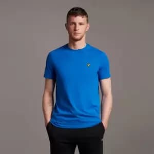 Mens Plain T-Shirt - Bright Blue - S