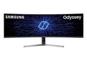 Samsung 49" C49RG90 Dual QHD Ultra Wide Curved QLED Gaming Monitor
