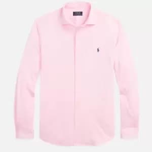 Polo Ralph Lauren Mens Jersey Sport Shirt - Carmel Pink - L