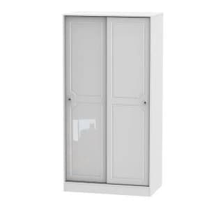 Robert Dyas Berryfield Ready Assembled 2-Door Sliding Wardrobe