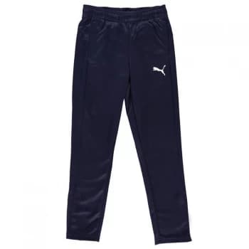Puma Tapered Tracksuit Bottoms Junior Boys - Navy