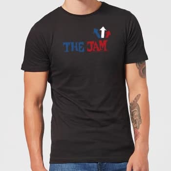 The Jam Text Logo Mens T-Shirt - Black - 3XL - Black