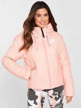 Nike Sporstwear Padded Jacket Pink Size L Women